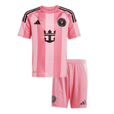 Inter Miami CF Home Soccer Jersey Kit 2025 Kids(Jersey+Shorts)